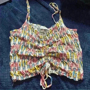 Urban outfitters multi colored beachy tank top